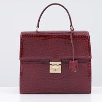 Gucci Bordeaux Alligator Top Handle Bag - Sold for $9,600 on 10-11-2026 (Lot 660).jpg